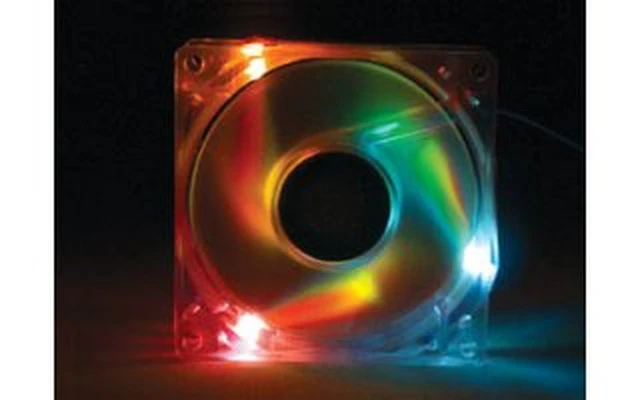 VENTILADOR PARA PC (3 LEDs RGB INTERMITENTES) - PCBMF