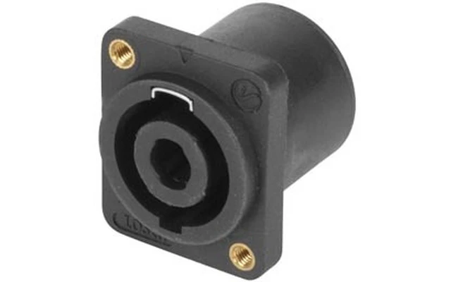 Conector de altavoz chasis rectangular - Hembra