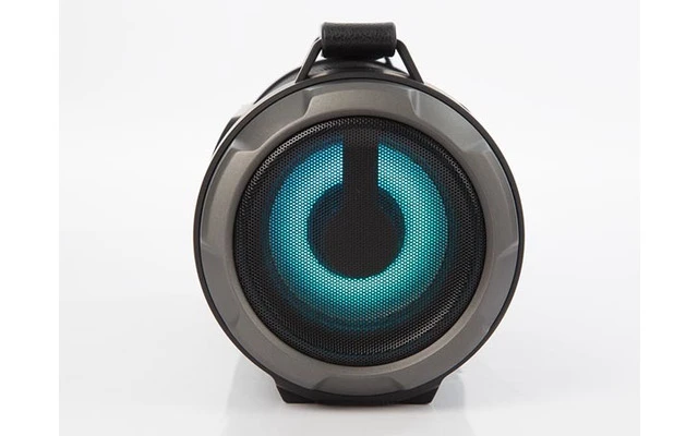 FluidE Bazooka II - Altavoz Bluetooth con efecto LED