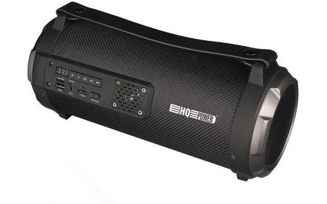 FluidE Bazooka II - Altavoz Bluetooth con efecto LED