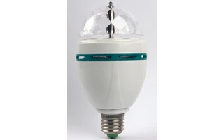 Lampara LED E27 3,5WATT RGB - Efecto rotación