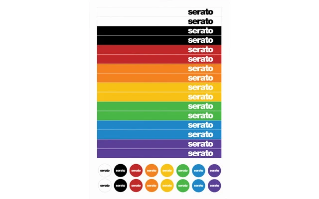 Serato Sticker Lock Vinyl - Pareja