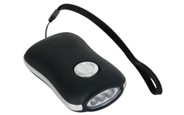Linterna dinamo compacta - 3 leds
