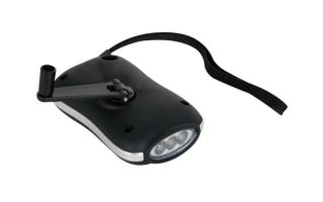 Linterna dinamo compacta - 3 leds