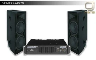 PACK SONIDO 2400W