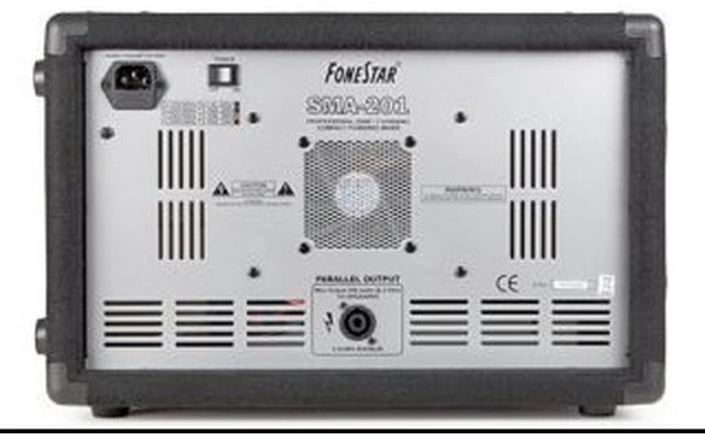 Fonestar SMA-201 Autoamplificado de 7 canales, 200 W RMS a 4 	