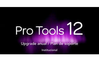 Avid UPGRADE PRO TOOLS 12 - Actualización anual / Soporte Institucional