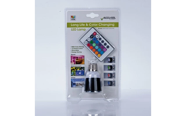 American DJ MR RGB E27II PAK
