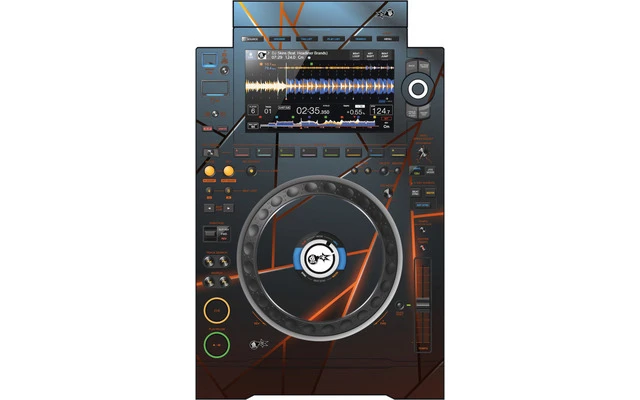 CDJ 3000 Skin - Rifter Orange