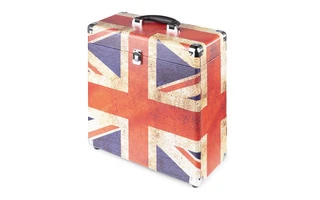 Fenton RC30 Estuche para discos de vinilo Bandera del Reino Unido