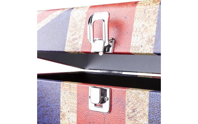 Fenton RC30 Estuche para discos de vinilo Bandera del Reino Unido