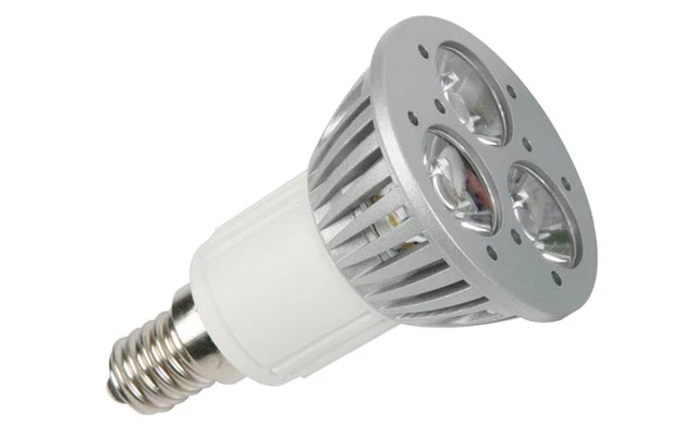BOMBILLA LED 3 x 1W - COLOR BLANCO NEUTRO (3900-4500K) - 230V - 