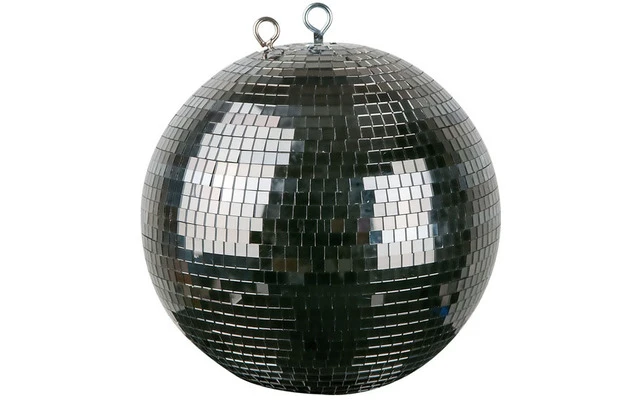 Bola de espejos 30cm Negra