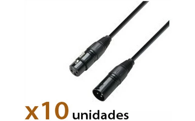 Pack: Cable DMX 0.5m (x10) 