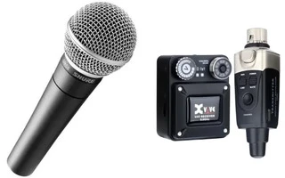XVive U45 Negro + Shure SM58