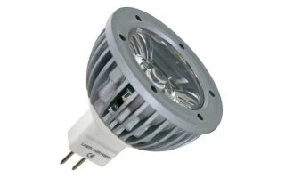BOMBILLA LED 1W - COLOR BLANCO FRÍO (6400K) - 12VAC/DC - MR16