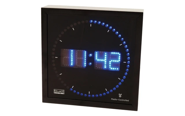 Reloj LED de pared