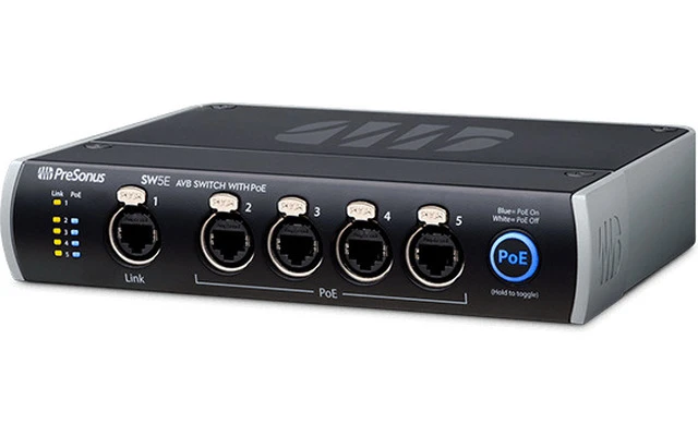 PreSonus SW5E AVB Switch