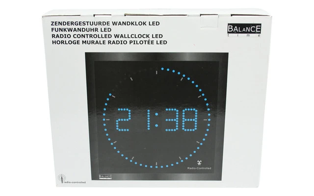 Reloj LED de pared