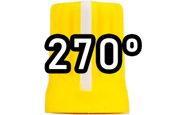 DJ TechTools Chroma Caps Super Knob 270º Amarillo
