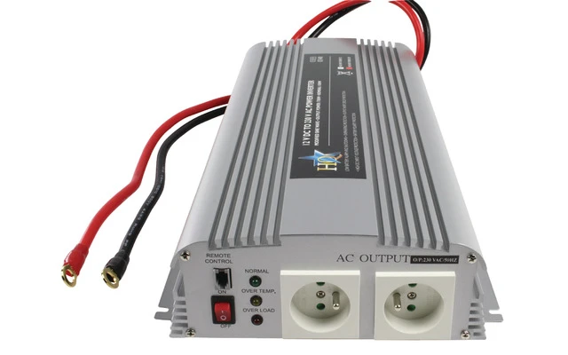 Inversor de 12V para batería de automóvil o barco