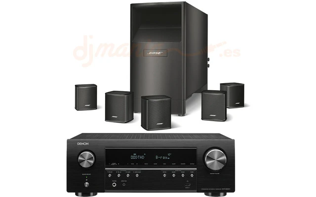 Denon AVR S650 + Bose AcoustiMass 6 Negro