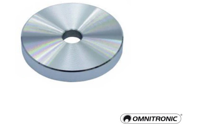 Omnitronic adaptador para vinilos de 7