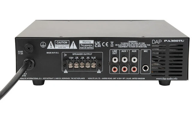 DAP Audio PA-380TU
