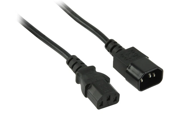 Imagenes de Cable de extensión IEC320 C14 - IEC320 C13 1.80 m