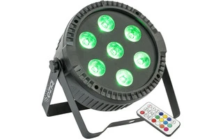 Ibiza Light ThinPar 7 x 6W RGBW