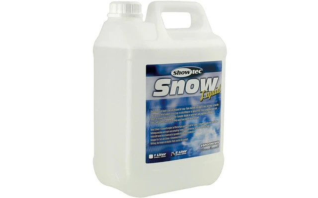Showtec Líquido de Espuma/Nieve 5L concentrado