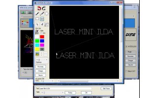 Cloud night C-MINI-ILDA - Software Controlador ILDA con Interface