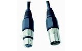 Cable Microfono 3 Polos XLR-Macho a XLR-Hembra 10 Metros