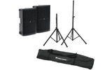 2x Mackie Thump 215 + Conjunto tripode altavoz con funda