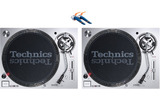 2x Technics SL-1200 Mk7 + Ortofon Concorde DJ MkII Twin SET