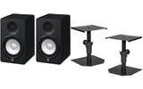 2x Yamaha HS-5 + Soportes de sobremesa