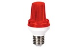 Mini lámpara LED estroboscopica - Casquillo E27 - 3 W - Color Rojo