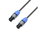 Adam Hall Cables K5 S225 SS 0300 Cable de Altavoz 2 x 2,5 mm² Neutrik de Speakon 2 Pines a Speak