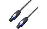 Adam Hall Cables K5 S425 NN 2000 - Cable de Altavoz 4 x 2,5 mm² Neutrik de Speakon 4 Pines