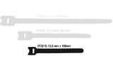 Adam Hall Accessories VT 2215 - Velcro 150 mm negro