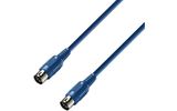 Adam Hall K3MIDI0150BLU - MIDI Cable 1.5m azul