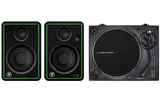 Audio Technica AT-LP120X Negro + Mackie CR-3X Bluetooth