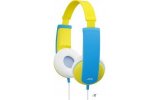 Auriculares MP3 para niños con colores vivos amarillo