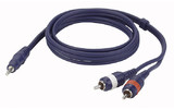 DAP FL30 cable minijack estéreo a 2 RCA
