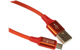 Oqan Cable Micro USB Rojo