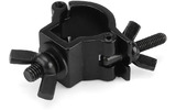 RIGGATEC 400200964 Semiabrazadera pequeña negra hasta 10 kg (20 mm)