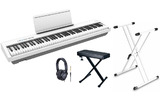 Roland FP30x + Gravity KSX2 White + Banqueta piano + Roland RH-5 Auriculares