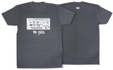 Roland TB303 Crew T-Shirt LG Charcoal