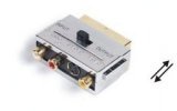 3 RCA hembra + Mini DIN S-VHS - Euroconector macho