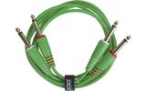 UDG Ultimate Audio Cable Set 6,3 Jack - 6,3 Jack Green Straight